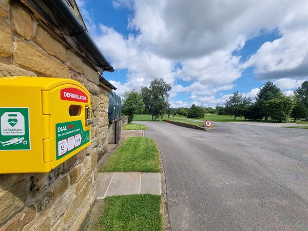 Important Announcement: Defibrillator Now On-Site