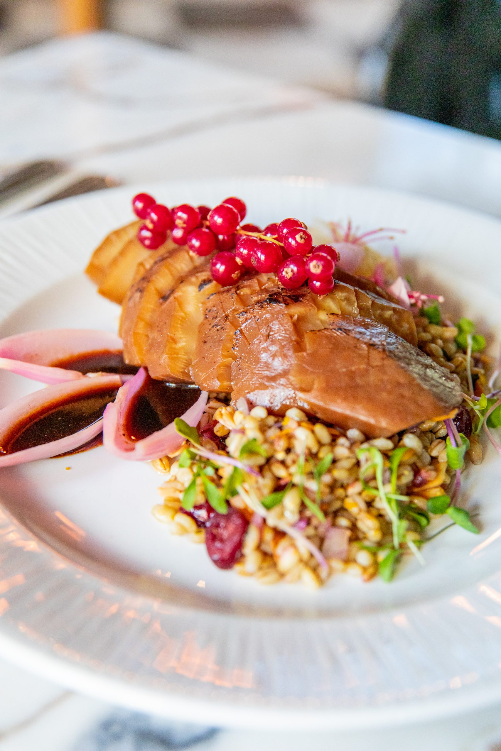 Image of a menu dish from the Sir Thomas Liverpool